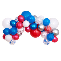 4th of July Balloon Garland Kit (x 40 balloons)