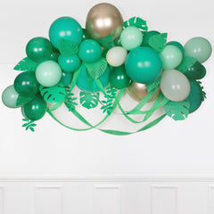 Leafy Green Balloon Arch (x 44 balloons)